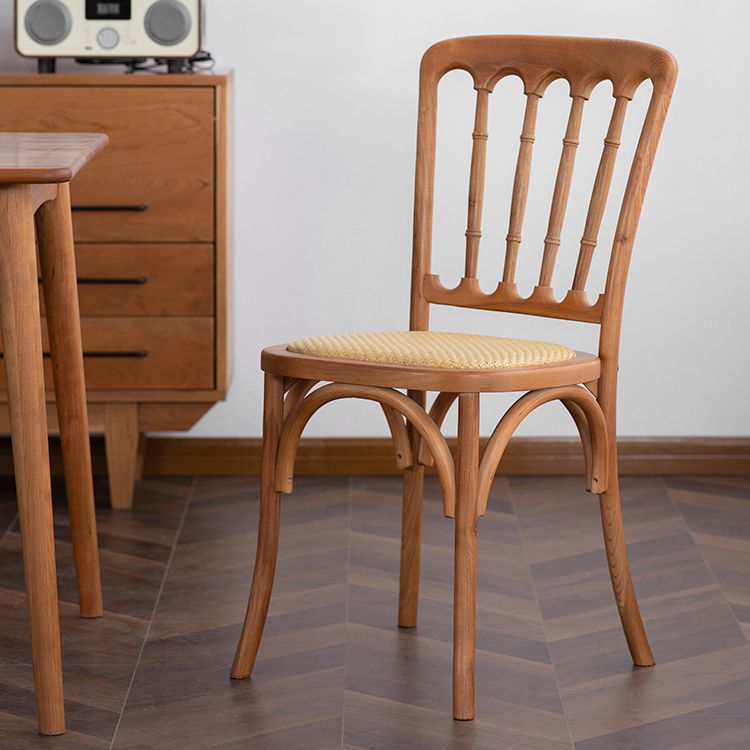 Wood Farmhouse Side Chair Slat Back Weathered Dining Side Chair for Restaurant Clearhalo ' kitchen&dining_furn' 'Dining Chairs' 'Dining Tables & Seating' 'dining_chair' 'furn' 'furn_dining_chair' 'Furniture' 'furniture_dining_chair' 'Kitchen & Dining Furniture' 'kitchen' 1200x1200_484ca30e-e7c3-40f9-b7d8-b0227b23a30b