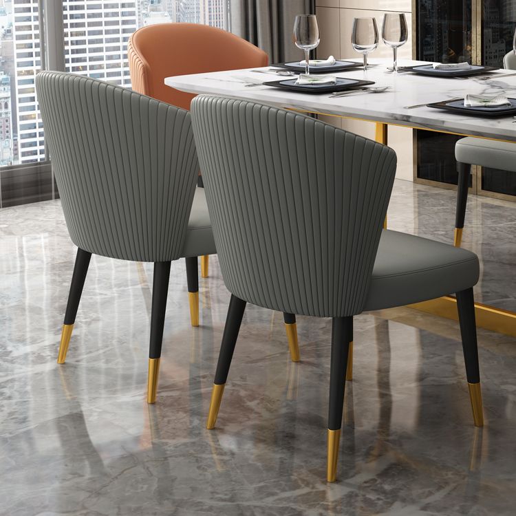 Indoor Scandinavian Side Chair Upholstered Wingback Wood Dining Room Chair (Set of 2) Clearhalo ' kitchen&dining_furn' 'Dining Chairs' 'Dining Tables & Seating' 'dining_chair' 'furn' 'furn_dining_chair' 'Furniture' 'furniture_dining_chair' 'Kitchen & Dining Furniture' 'kitchen' 1200x1200_484e563d-bf30-41aa-832b-0e32c06c06f0