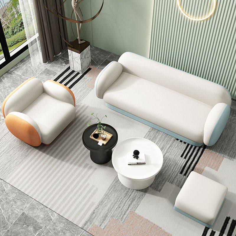 Modern Macaroon Sofa Pillow Top Arm Standard Tight Back Sofa for Apartment Clearhalo 'furn' 'furn_sofas' 'Furniture' 'furniture_sofas' 'kitchen' 'kitchen_sofas' 'Living Room Furniture' 'Sofa' 'sofas' 1200x1200_484f5c80-be92-4ed5-b7dc-bbc3094eafce