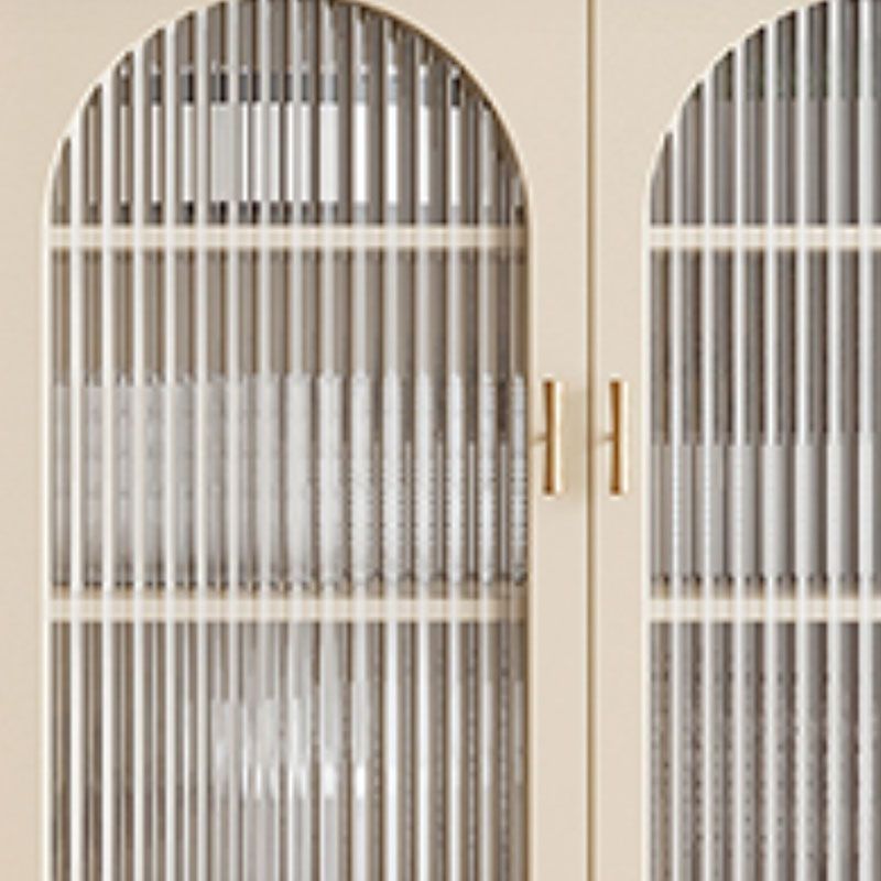 Moderno mobile in legno in legno porte in vetro armadio di stoccaggio con porte per soggiorno
