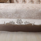 Chaise longue rembourrée Glam, chaise longue à accoudoirs roulés