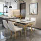 Modern 1/2/5/7 Pieces Dining Set Marble Dining Furniture Set /Separate Items Clearhalo 'Dining Room Sets' 'Dining Tables & Seating' 'dining_room_set' 'furn' 'furn_dining_room_set' 'Furniture' 'furniture_dining_room_set' 'Kitchen & Dining Furniture' 'kitchen&dining_furn' 'kitchen' 1200x1200_4859468b-8d1b-4a28-864c-c317c07ec0e5