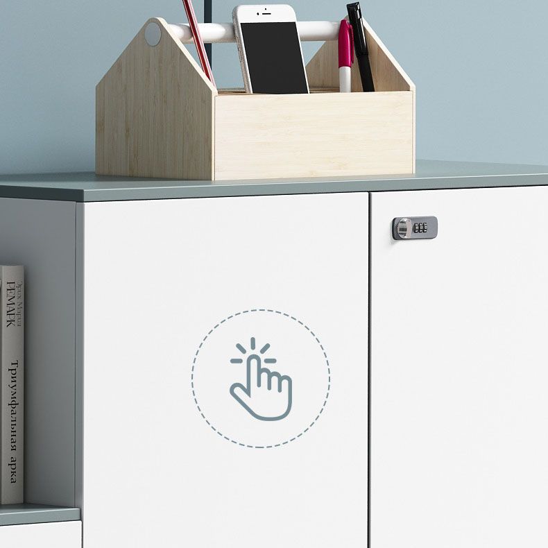 Archivo clásico Archivo vertical de madera para la oficina en casa