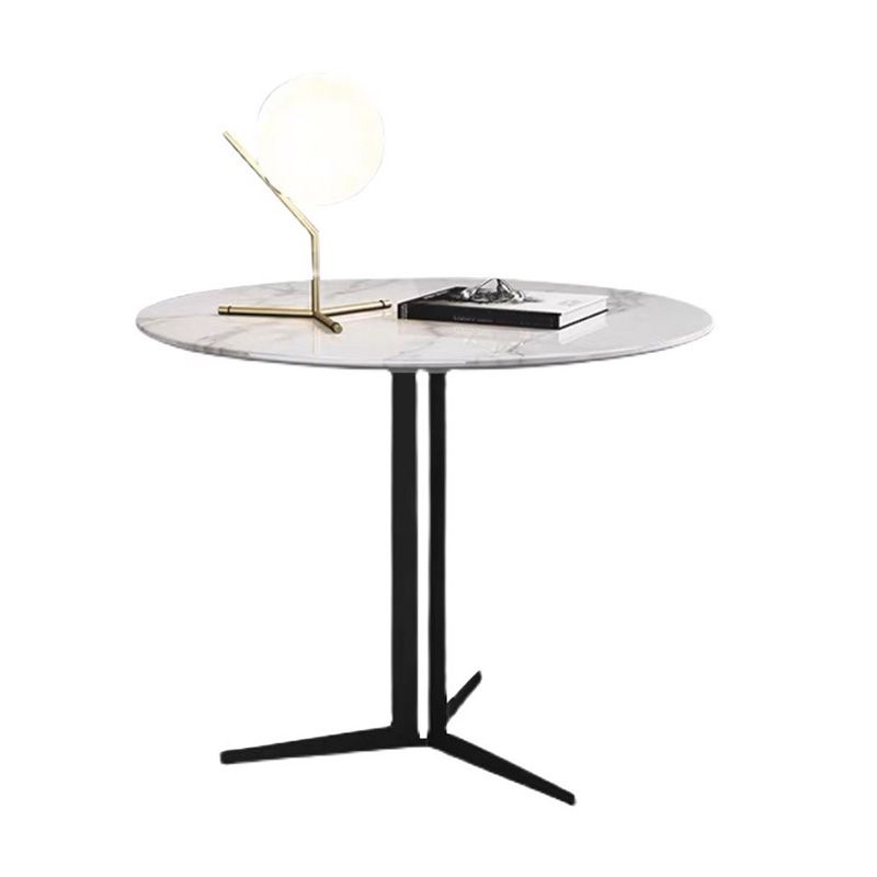 現代のメタルコーナーテーブル台座ベースのある現代