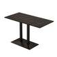 Industrial Iron Dining Table Stone Dining Furniture with Metal Base Clearhalo 'Dining Tables & Seating' 'Dining Tables' 'dining_table' 'furn' 'furn_dining_table' 'Furniture' 'Kitchen & Dining Furniture' 1200x1200_485d5fa1-5bf7-47ea-9bde-eeb35fb3a3fa