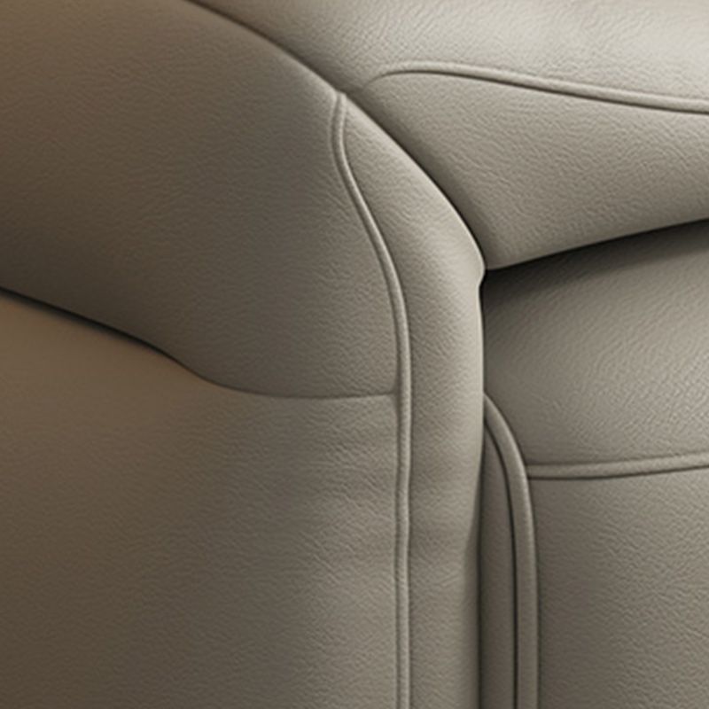 41 "de ancho Sofá de cuero de sofá escandinavo de cuero Sofá para dormir