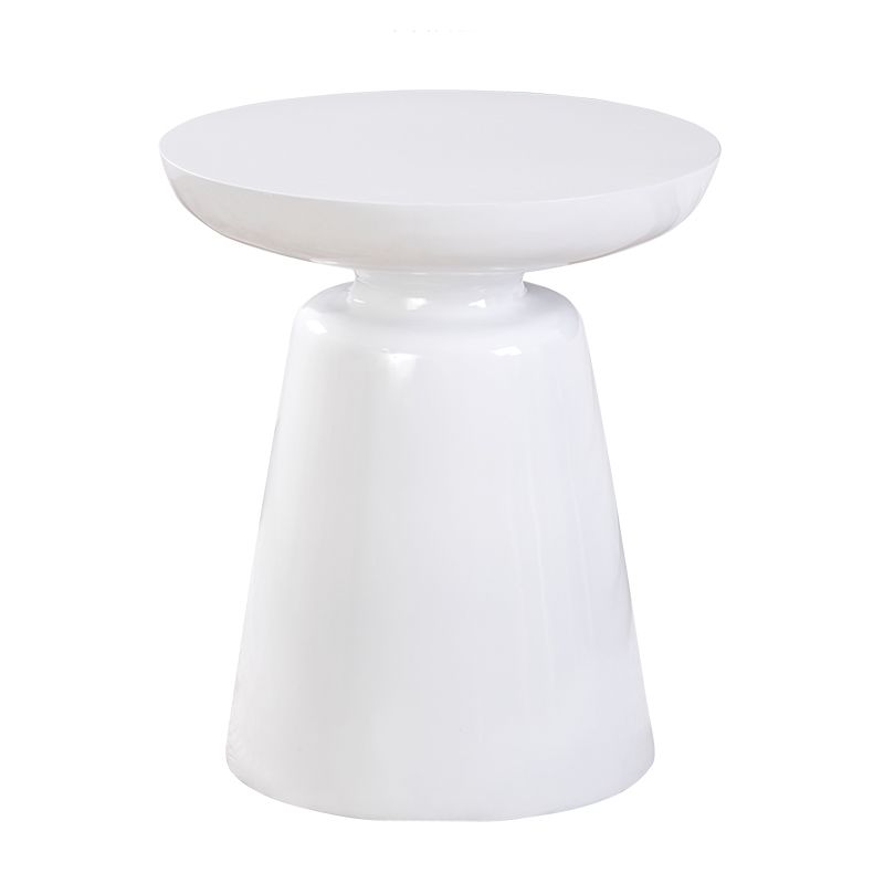Modern Metal Round Side Table 43/60' Tall Pedestal End Table Clearhalo 'Coffee & Accent Tables' 'End & Side Tables' 'end_side_tables' 'furn' 'furn_end_side_tables' 'Furniture' 'Living Room Furniture' 1200x1200_485f083b-905a-443c-8938-2704dd8359a3