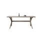 Modern Rectangular Stone Top Dining Table with Solid Wood Legs for Living Room Clearhalo 'Dining Tables & Seating' 'Dining Tables' 'dining_table' 'furn' 'furn_dining_table' 'Furniture' 'Kitchen & Dining Furniture' 1200x1200_4861a19c-5a7b-4363-90a3-9216913daf0b