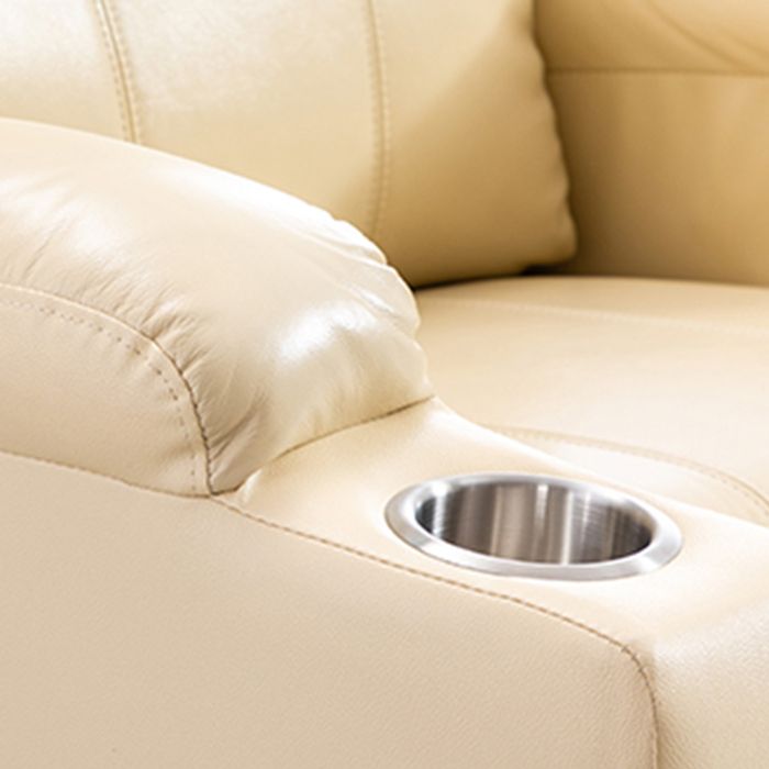 Reclinabile standard home theater con poltrone di blocco delle posizioni con archiviazione