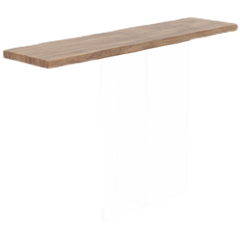 11,8 "W del tavolo della console rettangolo tavolo da estremità in legno massiccio contemporaneo