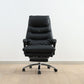 Faux Leather Swivel Office Chair Chrome Frame with Footrest Managers Chair Clearhalo 'furn' 'furn_office_chair' 'Furniture' 'Office Chairs' 'Office Furniture' 'office_chair' 1200x1200_4868ffbc-91c3-455c-a1d7-81d9cdb0cfeb