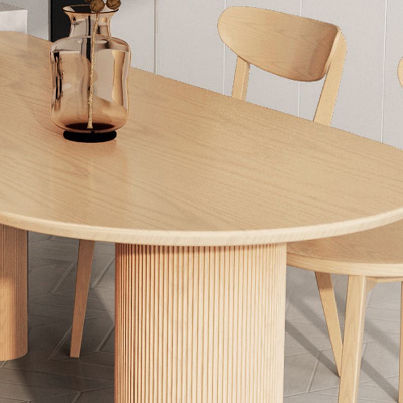 Modern Free Form Dining Table for Home Solid Wood Dinette Table Clearhalo 'Dining Tables & Seating' 'Dining Tables' 'dining_table' 'furn' 'furn_dining_table' 'Furniture' 'Kitchen & Dining Furniture' 1200x1200_486ce43e-5c92-4921-8341-c633b45ff0db