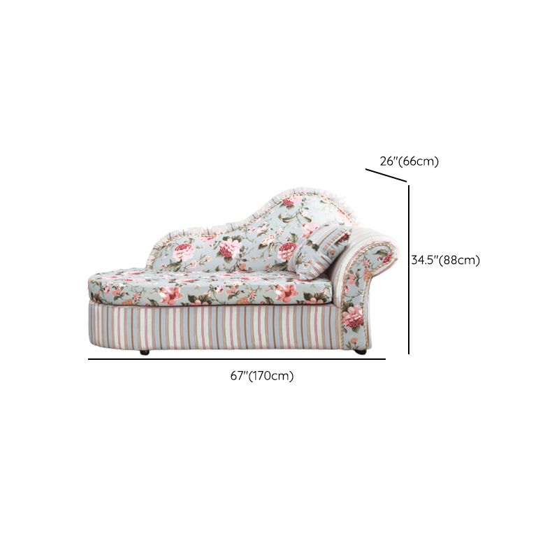 Contemporary One Armed Wooden Chaise Flared Arms for Living Room Clearhalo 'Chairs & Seating' 'Chaise Lounge' 'chaise_lounge' 'furn' 'furn_chaise_lounge' 'Furniture' 'Living Room Furniture' 1200x1200_486da2aa-e6fa-423d-ae5f-7f636d4c2eba