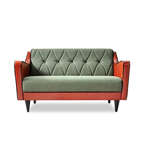 Divano resistente alle macchie con pista piena di barattoli a back-back glam.