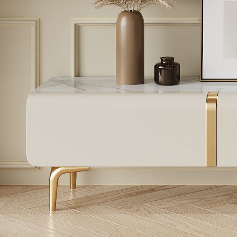 Enclosed Storage TV Media Console Glam Stand Console with 4 Drawers Clearhalo 'furn' 'furn_tv_stands_entertainment_centers' 'Furniture' 'Living Room Furniture' 'TV Stands & Entertainment Centers' 'TV Stands & Media Storage Furniture' 'tv_stands_entertainment_centers' 1200x1200_48710d04-fb5d-4eba-9a57-0bca33886eff