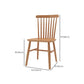 Solid Wood Furniture 1/4 Pieces Standard Height Dining Room Table Set