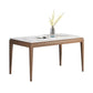 Mid-Century Modern Rectangle Dining Table Sintered Stone Table with 4 Legs Wood Base Clearhalo ' dining_table' 'Dining Tables & Seating' 'Dining Tables' 'furn' 'furn_dining_table' 'Furniture' 'furniture_dining_table' 'Kitchen & Dining Furniture' 'kitchen&dining_furn' 'kitchen' 'kitchen_dining_table' 1200x1200_4875a06e-c44c-46c3-bdf2-aaa75f54150a