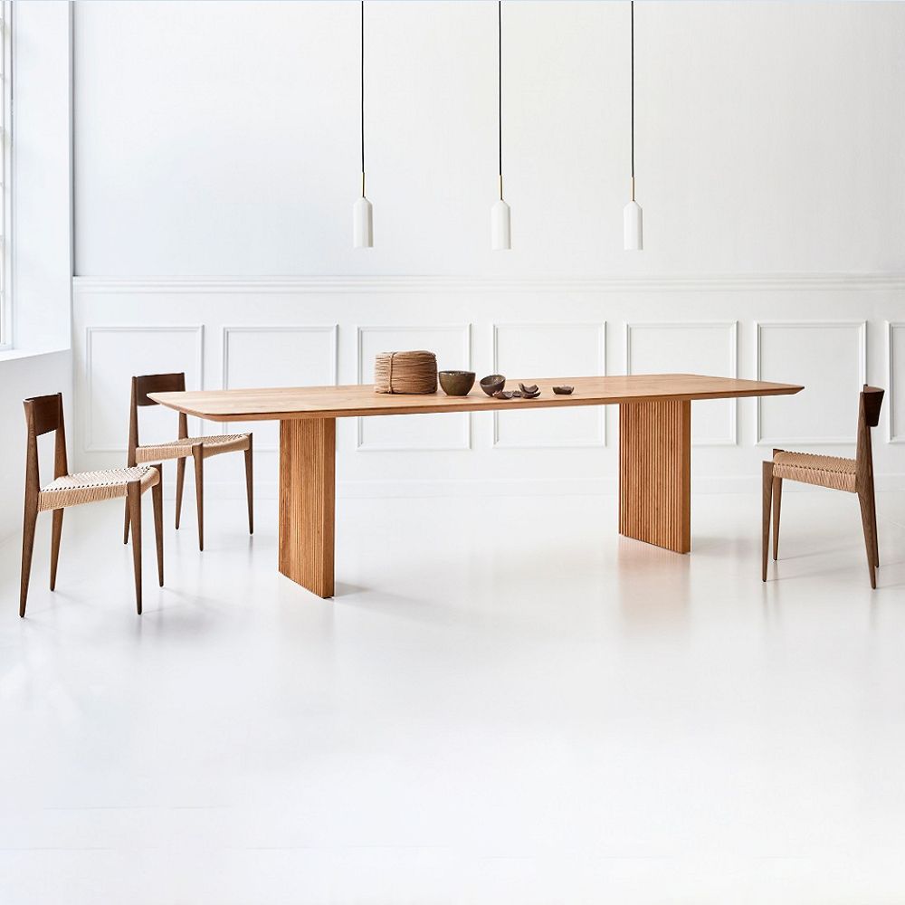 Solid Wood Top Dining Table Rectangle Contemporary Table with Double Pedestal Base Clearhalo ' dining_table' 'Dining Tables & Seating' 'Dining Tables' 'furn' 'furn_dining_table' 'Furniture' 'furniture_dining_table' 'Kitchen & Dining Furniture' 'kitchen&dining_furn' 'kitchen' 'kitchen_dining_table' 1200x1200_487810a6-69ea-4c48-b9a1-64e300ed49e7