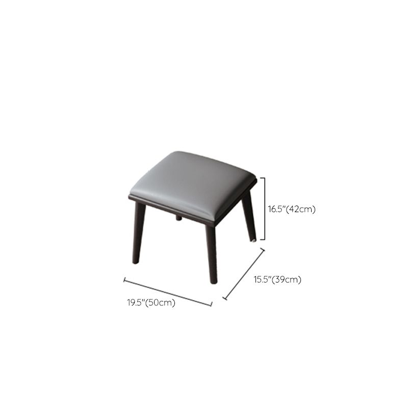 Consejo contemporáneo de tocador de maquillaje de dormitorio tocador de tocador de vidrio con cajón