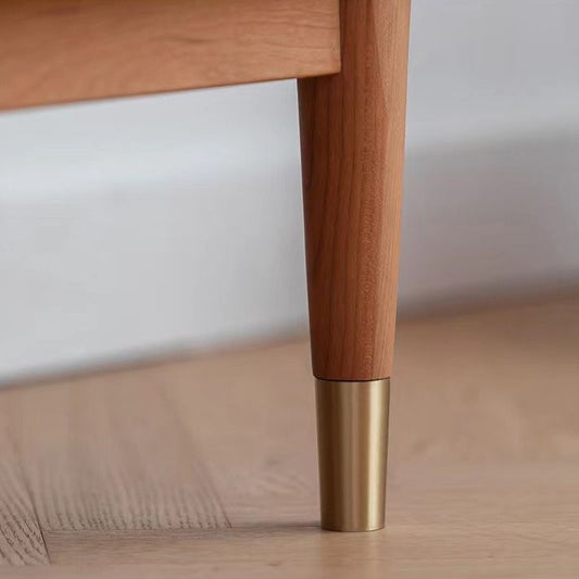 4 Türen 1 Schubladen Sideboard Kiefern Holz Glamstil für Esszimmer