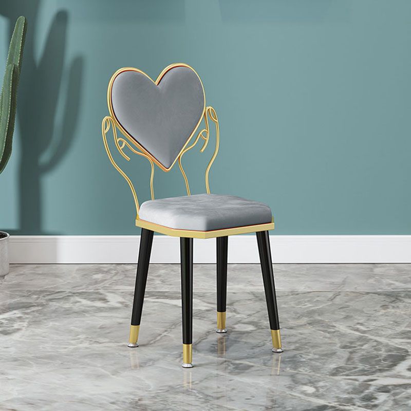 Scandinavian Design Open Back Dining Side Chairs Fabric Dining Chairs Clearhalo ' kitchen&dining_furn' 'Dining Chairs' 'Dining Tables & Seating' 'dining_chair' 'furn' 'furn_dining_chair' 'Furniture' 'furniture_dining_chair' 'Kitchen & Dining Furniture' 'kitchen' 1200x1200_487cff03-fac5-42c2-95c5-8f94d5397235