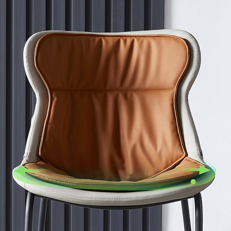 Modern Upholstered Side Dining Chairs Side Chair with Metal Legs (Set of 2) Clearhalo ' kitchen&dining_furn' 'Dining Chairs' 'Dining Tables & Seating' 'dining_chair' 'furn' 'furn_dining_chair' 'Furniture' 'furniture_dining_chair' 'Kitchen & Dining Furniture' 'kitchen' 1200x1200_487d0718-5507-4e08-8025-024cf753bbe9