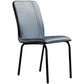 Contemporary Style Leather Dining Chair Kitchen Armless Chair with Metal Legs Clearhalo ' kitchen&dining_furn' 'Dining Chairs' 'Dining Tables & Seating' 'dining_chair' 'furn' 'furn_dining_chair' 'Furniture' 'furniture_dining_chair' 'Kitchen & Dining Furniture' 'kitchen' 1200x1200_487e7f3b-2db4-4deb-ab26-b7613958ac3e