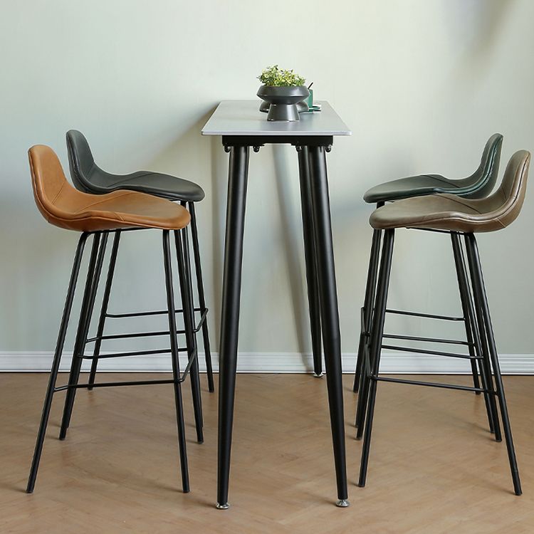 1/2/3/5 Pieces Pub Dining Set Rectangular Table and Stool Set Clearhalo 'Bar Furniture' 'furn' 'furn_home_bar_bar_sets' 'Furniture' 'Home Bars & Bar Sets' 'home_bar_bar_sets' 'Kitchen & Dining Furniture' 1200x1200_48838dca-0954-4406-87a0-d16e611ae85a