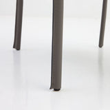 Modern Design Leather Chair Kitchen Solid Back Single Dining Arm Chair Clearhalo ' kitchen&dining_furn' 'Dining Chairs' 'Dining Tables & Seating' 'dining_chair' 'furn' 'furn_dining_chair' 'Furniture' 'furniture_dining_chair' 'Kitchen & Dining Furniture' 'kitchen' 1200x1200_48862480-c79f-497b-813a-3192e8f397c0