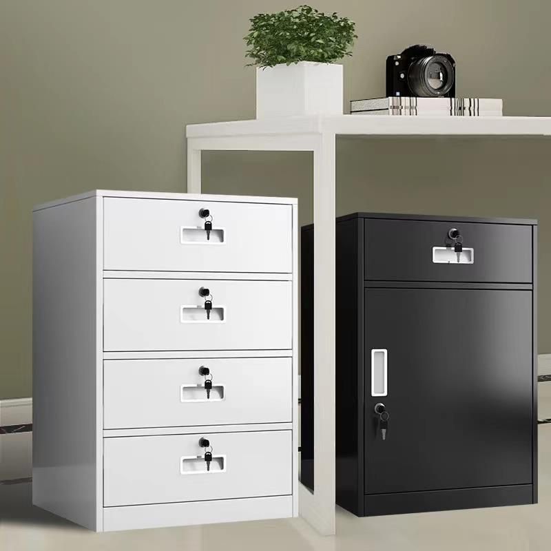 Fireproof File Cabinet Metal Locking Drawers Plain Vertical File Cabinet Clearhalo 'Filing Cabinets' 'filling_cabinets' 'furn' 'furn_filling_cabinets' 'Furniture' 'Office Furniture' 1200x1200_48866bb5-5989-44ee-b4ab-637520ed2a82