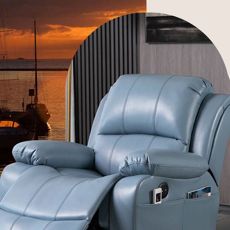 Fauteuil inclinable de couleur de couleur unie moderne