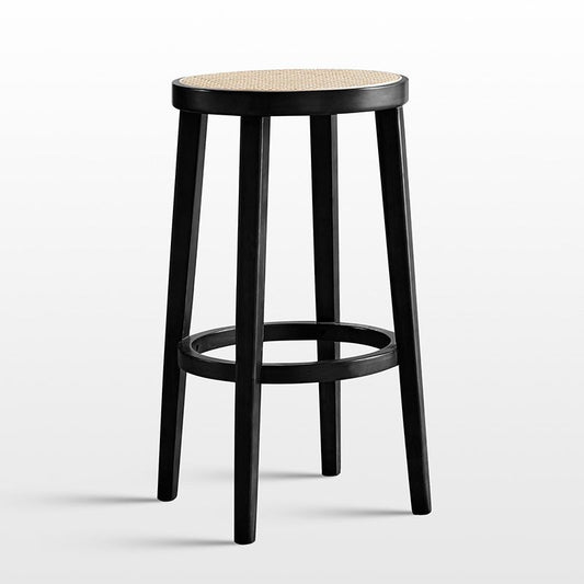 Solid Wood Counter Height Stools Backless Bar and Counter Stool