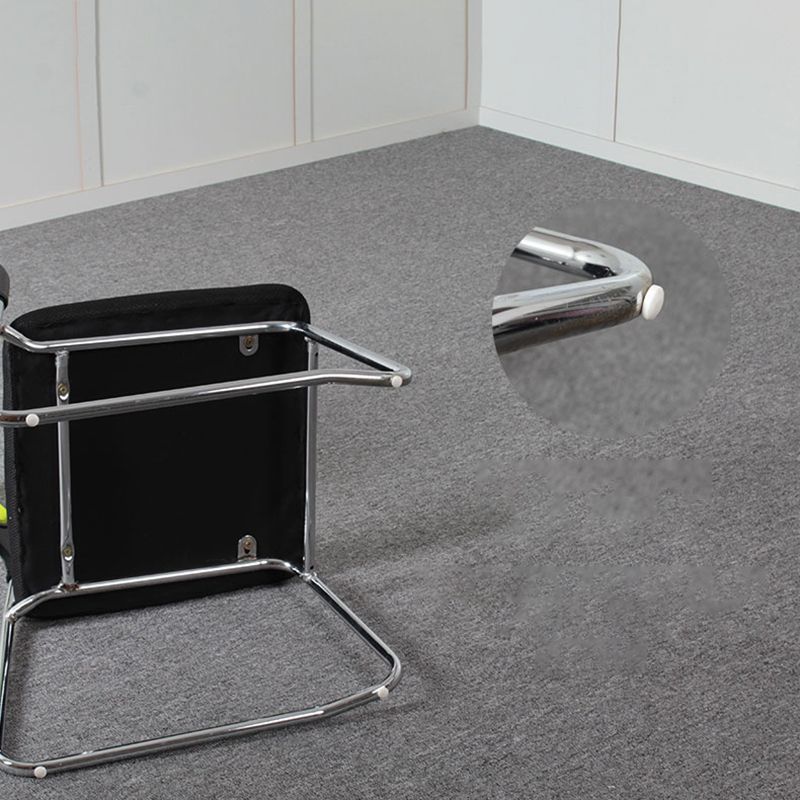 Modern Green Metal Desk Chair with Mid Back Home Office Chair Clearhalo 'furn' 'furn_office_chair' 'Furniture' 'furniture_office_chair' 'Office Chairs' 'Office Furniture' 'office_chair' 1200x1200_4889c586-96dc-45f8-86bd-47d76646238a