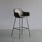 Contemporary Leather Armed Barstool Matte Finish Footrest Low Back Stool Clearhalo 'Bar Furniture' 'Bar Stools' 'bar_stools' 'furn' 'furn_bar_stools' 'Furniture' 'furniture_bar_stools' 'Kitchen & Dining Furniture' 1200x1200_488baa24-a764-40cc-b92d-d6834c39c7c4