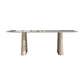 Nordic Style 1/4/5/7 Pieces Furniture Rectangle Stone Dining Table Set in White Clearhalo 'Dining Room Sets' 'Dining Tables & Seating' 'dining_room_set' 'furn' 'furn_dining_room_set' 'Furniture' 'Kitchen & Dining Furniture' 1200x1200_488bbae7-aeb9-48c0-bb84-a6f6cadc0a51