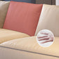 Contemporary Genuine Leather Pillows Square Arm Living Room Seating
