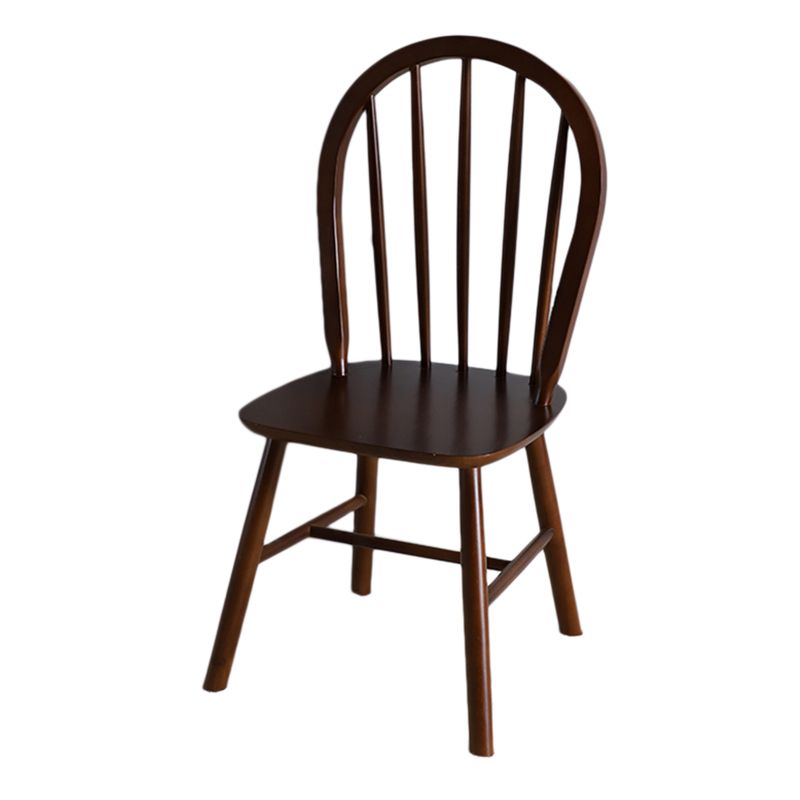 Nordic Style Solid Wood Dining Room Chair Windsor Back Side Chair for Home Use Clearhalo ' kitchen&dining_furn' 'Dining Chairs' 'Dining Tables & Seating' 'dining_chair' 'furn' 'furn_dining_chair' 'Furniture' 'furniture_dining_chair' 'Kitchen & Dining Furniture' 'kitchen' 1200x1200_488e7fd3-63a0-4303-8369-a6b8c8299129