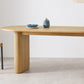 MODERNA DESK OFFAD OVAL OVAL MODERNA STRASSIONE con 2 gambe per la casa