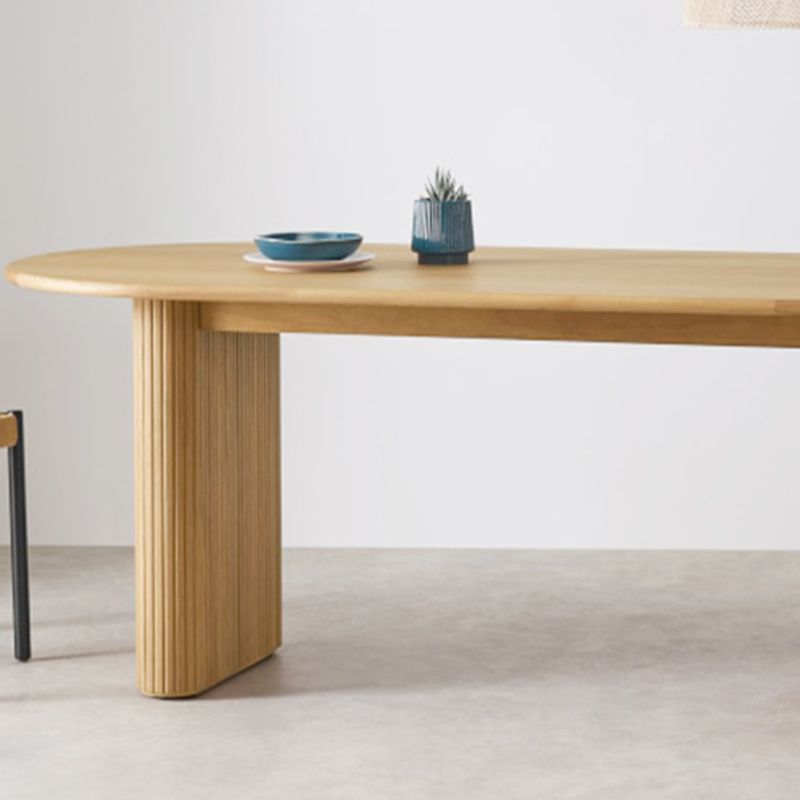 MODERNA DESK OFFAD OVAL OVAL MODERNA STRASSIONE con 2 gambe per la casa