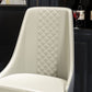 Scandinavian Style Solid Back Armless Dining Chair Upholstered Dining Side Chairs Clearhalo ' kitchen&dining_furn' 'Dining Chairs' 'Dining Tables & Seating' 'dining_chair' 'furn' 'furn_dining_chair' 'Furniture' 'furniture_dining_chair' 'Kitchen & Dining Furniture' 'kitchen' 1200x1200_48976303-80b7-476d-9592-2172db921417