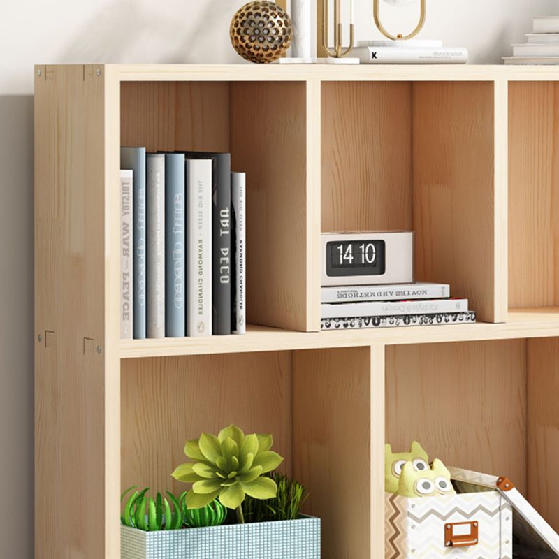 Contemporary Shelf Bookcase Wooden Closed Back Bookshelf for Home Clearhalo 'Bookcases' 'furn' 'furn_bookcases' 'Furniture' 'Office Furniture' 1200x1200_489b7b6d-433f-4d02-a748-272d87ca3ad7