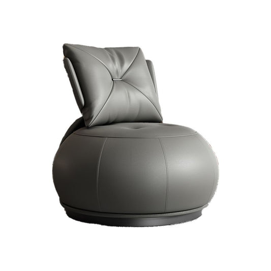 Contemporary Solid Color Lounge Chair Living Room Swivel Side Chair Clearhalo 'Accent Chairs' 'accent_chairs' 'Chairs & Seating' 'furn' 'furn_accent_chairs' 'Furniture' 'Living Room Furniture' 1200x1200_48a0cc13-dee0-4166-a5e7-788f752f0782