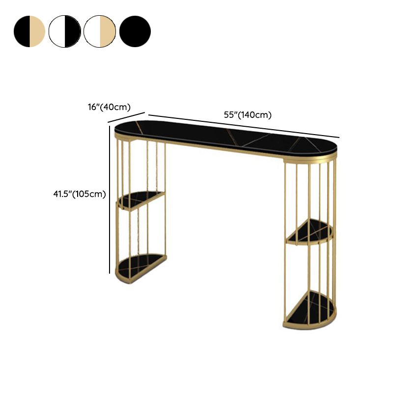 Glam Style Pub Table Set 1/3 Pieces Stone Counter Height Set for Dining Room Clearhalo 'Bar Furniture' 'furn' 'furn_home_bar_bar_sets' 'Furniture' 'Home Bars & Bar Sets' 'home_bar_bar_sets' 'Kitchen & Dining Furniture' 1200x1200_48a36eb4-267c-4fec-b6bc-bb48cc99afd0