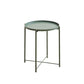 Mid-Century Round Tray Top Side Table Metal Cross Legs End Table Clearhalo 'Coffee & Accent Tables' 'End & Side Tables' 'end_side_tables' 'furn' 'furn_end_side_tables' 'Furniture' 'Living Room Furniture' 1200x1200_48ab08c8-0cc6-4e90-b848-0f7c2f95954a