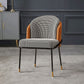 Glam Metal Dining Chair Upholstered Dining Side Armless Chair for Restaurant Use Clearhalo ' kitchen&dining_furn' 'Dining Chairs' 'Dining Tables & Seating' 'dining_chair' 'furn' 'furn_dining_chair' 'Furniture' 'furniture_dining_chair' 'Kitchen & Dining Furniture' 'kitchen' 1200x1200_48abc487-04a0-4b97-a2ad-3a6b712bbd23