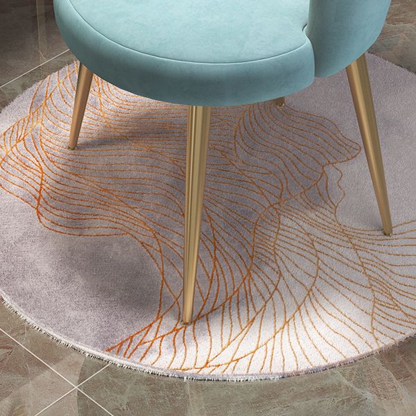 Nordic Metal Dining Room Chair Upholstered Linen Fabric Velvet Armless Single Chair Clearhalo ' kitchen&dining_furn' 'Dining Chairs' 'Dining Tables & Seating' 'dining_chair' 'furn' 'furn_dining_chair' 'Furniture' 'furniture_dining_chair' 'Kitchen & Dining Furniture' 'kitchen' 1200x1200_48ac98cf-fd51-419d-b369-7157aab492bb