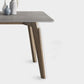 Industrial Style Rectangle Dining Table Sintered Stone Table with Wood Legs Clearhalo 'Dining Tables & Seating' 'Dining Tables' 'dining_table' 'furn' 'furn_dining_table' 'Furniture' 'Kitchen & Dining Furniture' 1200x1200_48ad5c17-56d7-42ed-80f5-71762a6cca25