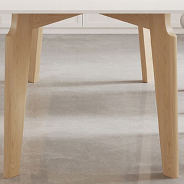 1/5/7ピース長方形の形状ダイニングルームテーブルと椅子セット