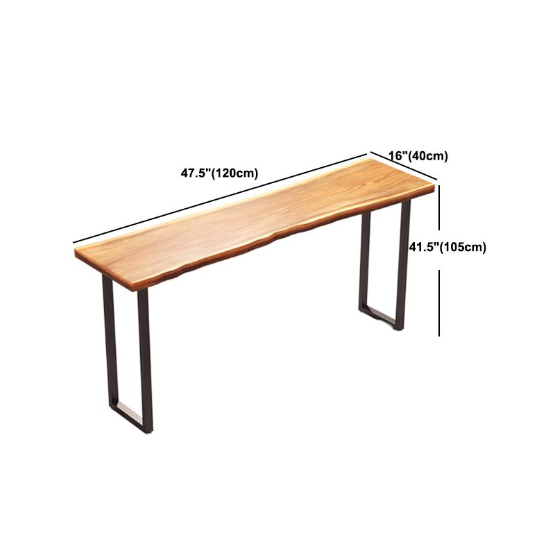 Industrial 1/2/4/7 Pieces Counter Height Set Solid Wood Top Indoor Bar Pub Table Set Clearhalo 'Bar Furniture' 'furn' 'furn_home_bar_bar_sets' 'Furniture' 'Home Bars & Bar Sets' 'home_bar_bar_sets' 'Kitchen & Dining Furniture' 1200x1200_48b0a655-f19d-49a9-8fc1-c56f3eea4aad