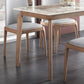 Rectangle Mid-Century Modern Dining Table Sintered Stone Table with 4 Solid Wood Legs Clearhalo ' dining_table' 'Dining Tables & Seating' 'Dining Tables' 'furn' 'furn_dining_table' 'Furniture' 'furniture_dining_table' 'Kitchen & Dining Furniture' 'kitchen&dining_furn' 'kitchen' 'kitchen_dining_table' 1200x1200_48b1d54c-eef8-4d52-90f5-fbd73cf14c6f
